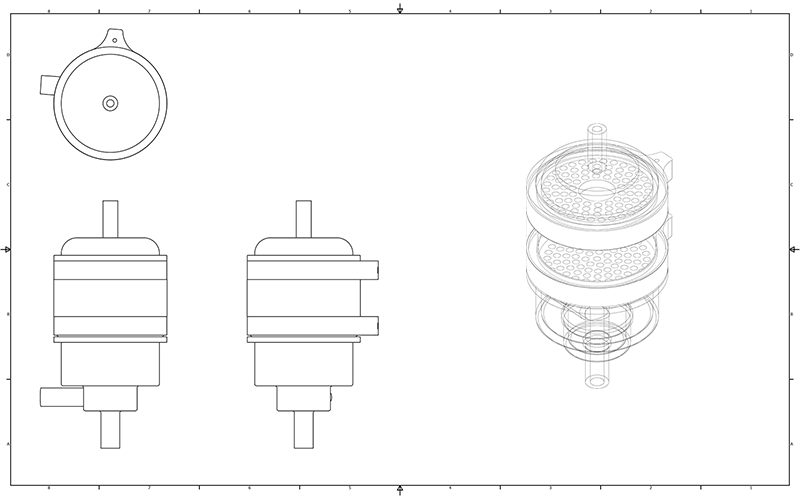 A mechanical drawing.